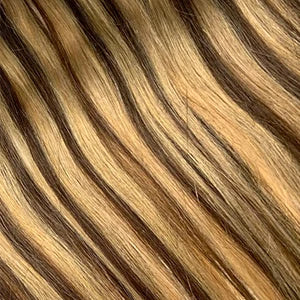 Bande dans les Extensions de cheveux humains droits Extensions adhésives de cheveux brésiliens trame de peau noir brun 100% vrais cheveux humains pour les femmes