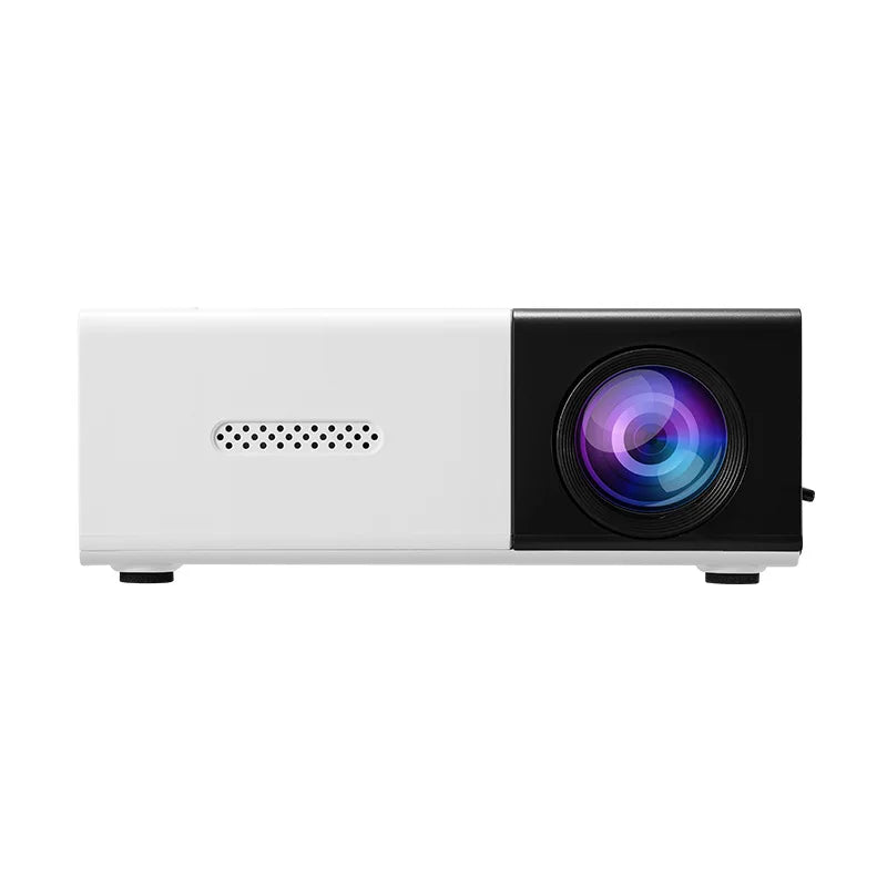 Mini projecteur portable avec prise en charge Full HD 1080P - Comprend une télécommande, alimenté par USB, idéal pour les smartphones et les appareils USB