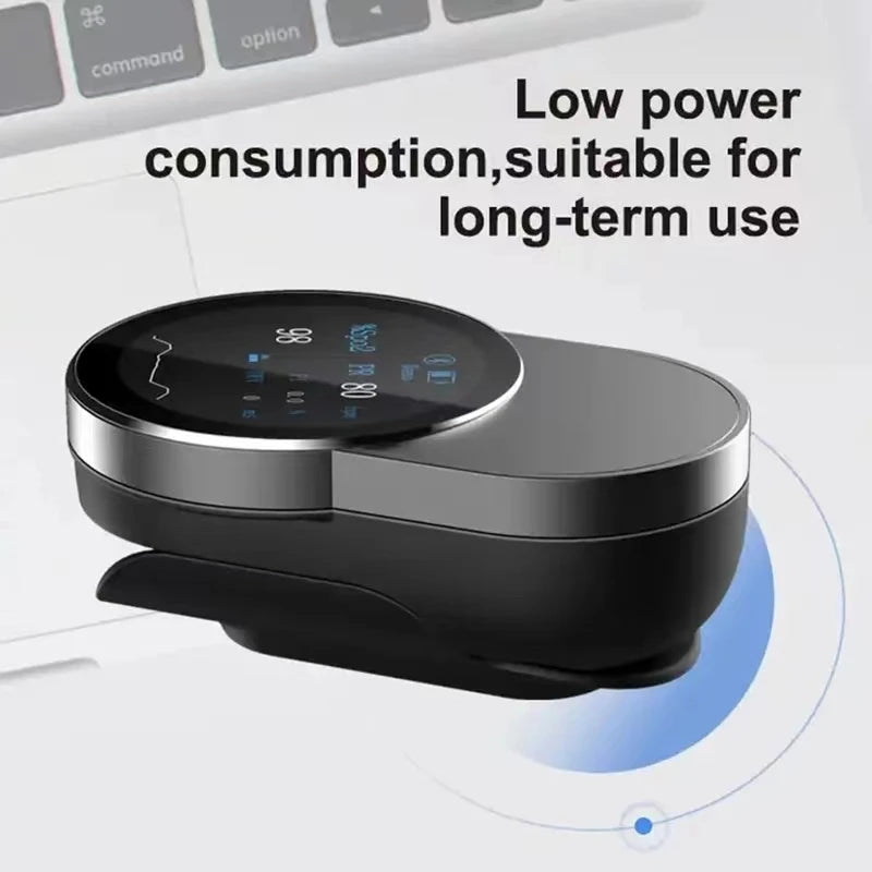 Oxymètres numériques spo2 à transmission sans fil Bluetooth, Clip de doigt, oxymetro rechargeable, usb, oxymètre de pouls Bluetooth