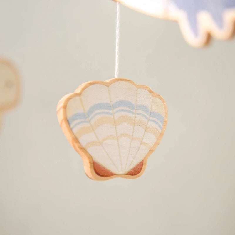 Hochets pour nouveau-né de 0 à 12 mois, jouets en feutre doux, cloche de lit de baleine, berceau Mobile suspendu, carrousel Musical, jouet pour garçons et filles, cadeau