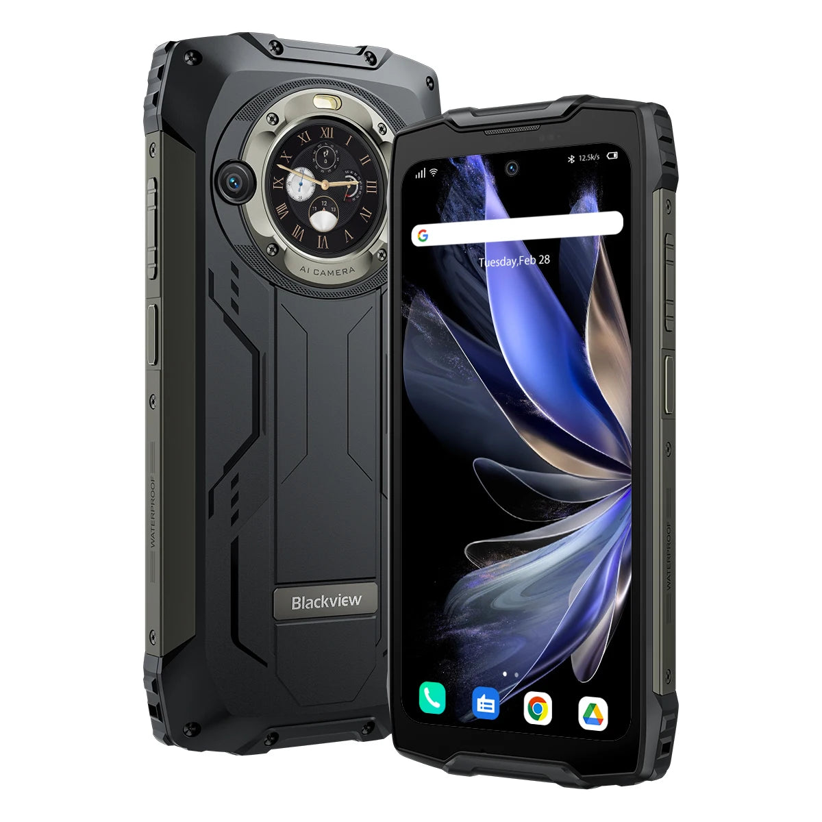 Blackview-Smartphone robuste BV9300 PRO, téléphone portable Android 13, Helio G99, 8 Go de RAM, 12 Go de RAM, affichage des touristes, première mondiale