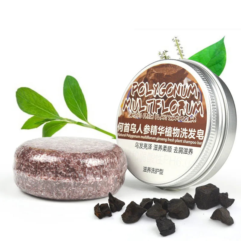 Barre de savon naturelle biologique, 60g, shampoing solide pour la croissance des cheveux, revitalisant, hydratant, sans SLES, propre, végétalien