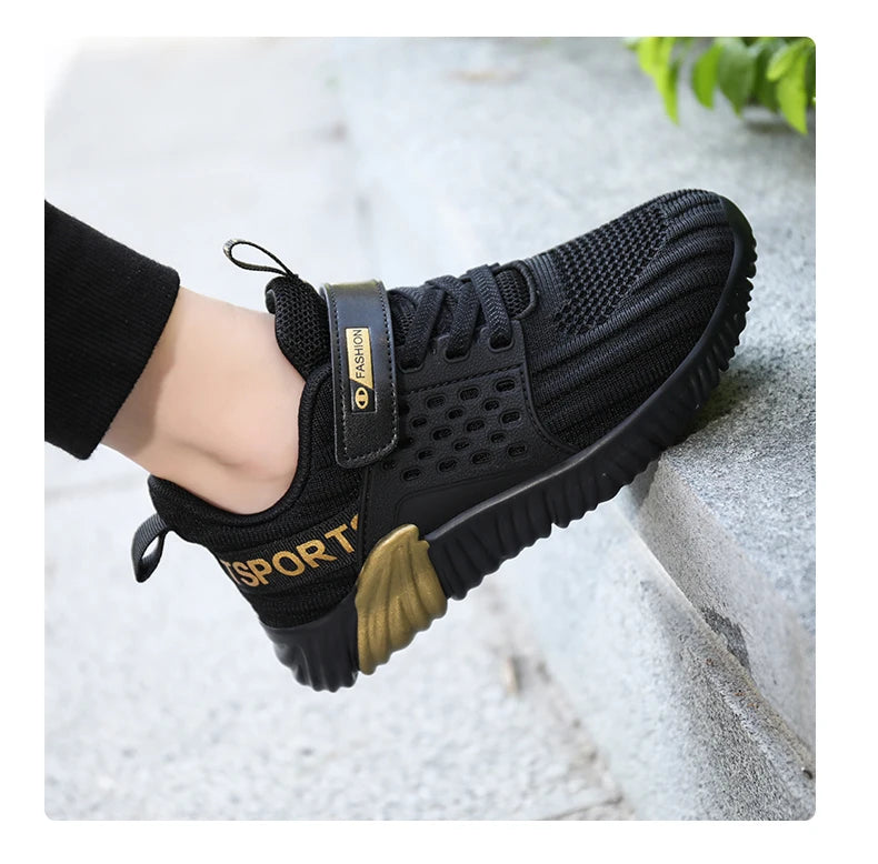 2024 enfants baskets garçons chaussures décontractées pour enfants baskets chaussures maille anti-dérapant mode Tenis Infantil Menino printemps
