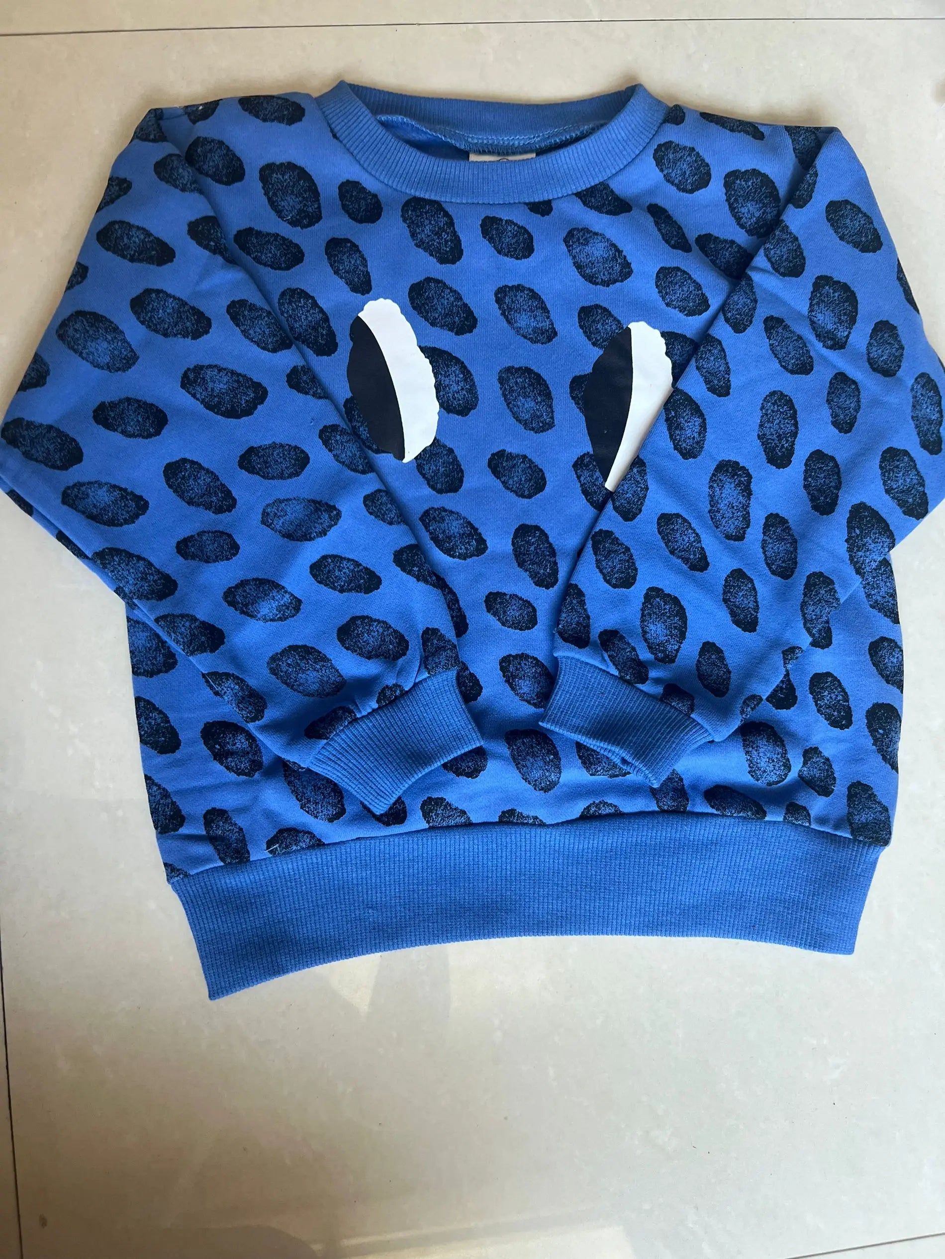 Chandails d'automne pour enfants, sweat-shirt imprimé mignon pour garçons et filles, vêtements d'extérieur en coton, nouvelle collection 2025