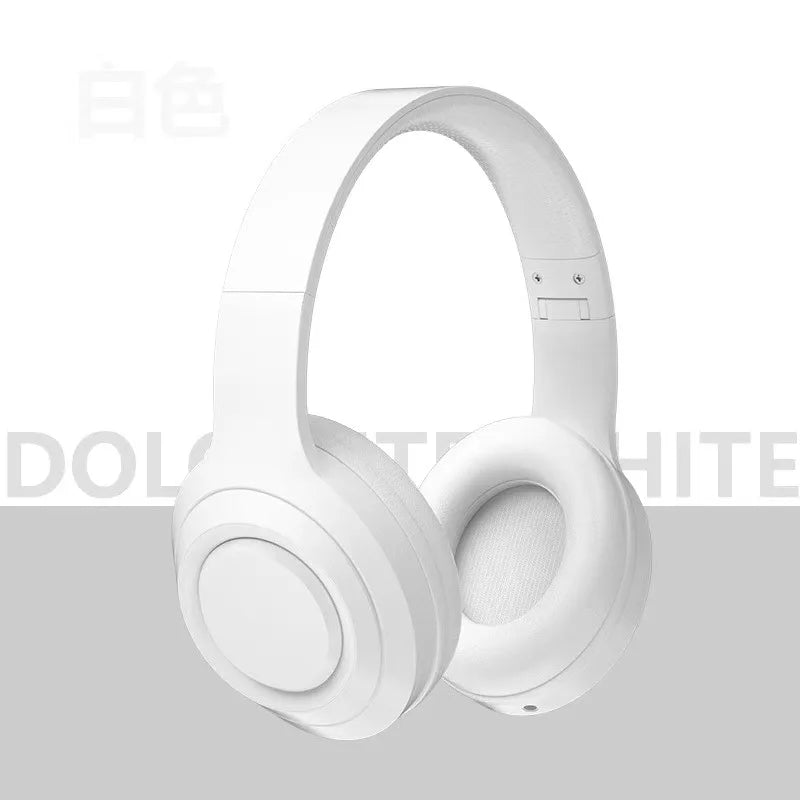 Écouteurs sans fil Bluetooth sur l'oreille casques stéréo HIFI réduction du bruit écouteurs de jeu de sport lecteur de musique avec micro cadeaux