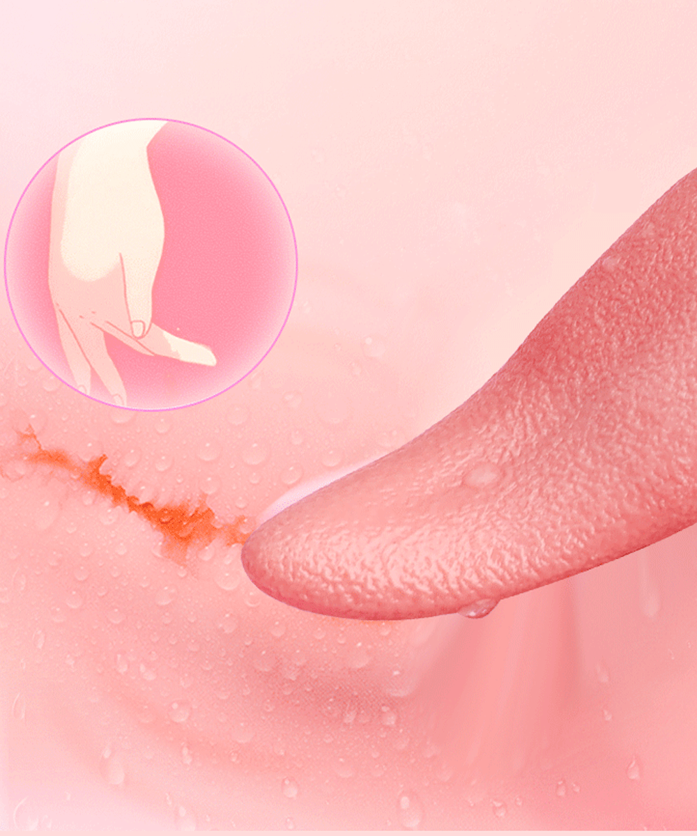 Vibromasseur puissant pour lécher la langue, jouet sexuel pour adulte pour femmes, Masturbation féminine, point G, stimulateur de mamelon, vagin et Clitoris
