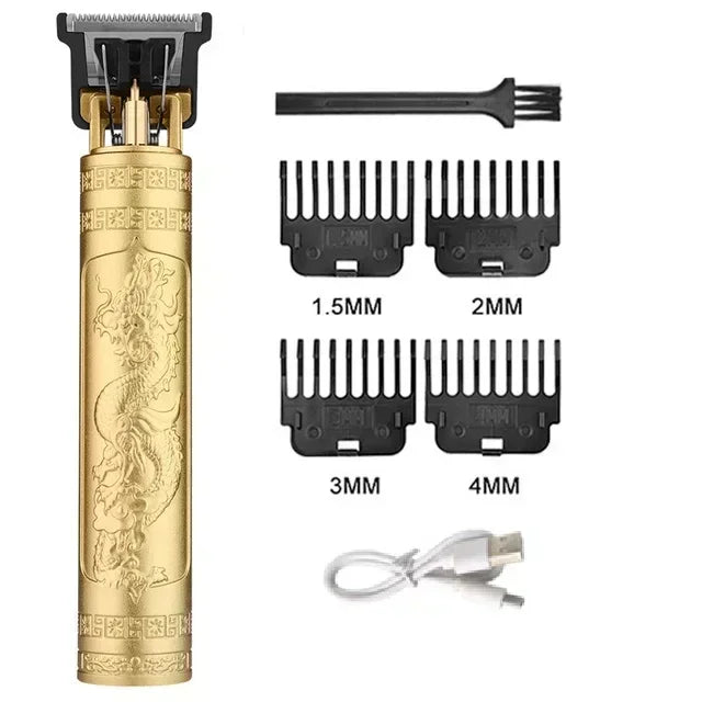Tondeuse à cheveux électrique T9 pour hommes, tondeuse à barbe, tondeuse à cheveux Linge, machine de découpe de cheveux, barbier professionnel, rasoir