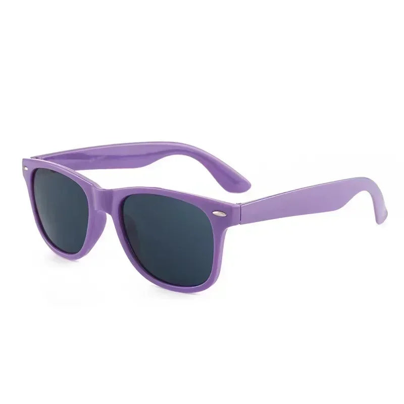12 couleurs à la mode nouveaux enfants lunettes de soleil mode carré lunettes d'extérieur nuances pour enfants garçons filles UV Preotection lunettes de soleil