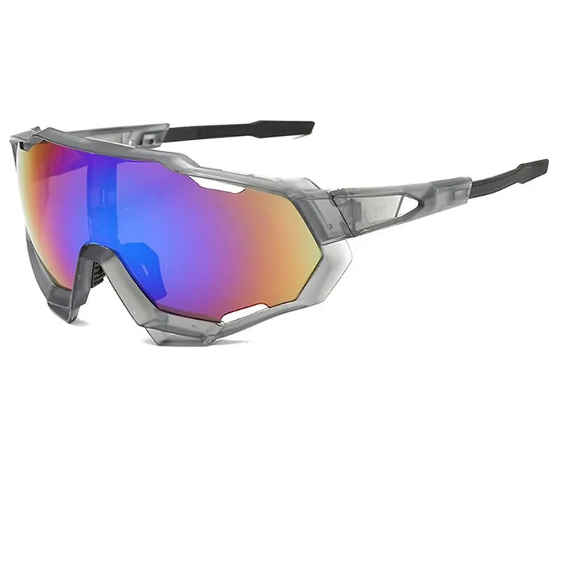 Lunettes de soleil de cyclisme en plein air pour hommes et femmes, lunettes de protection UV400, lunettes de sport coupe-vent, équitation, pêche, course, randonnée