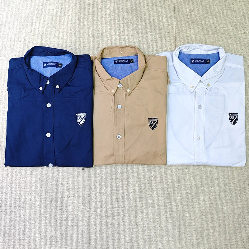 Cremieux quatre saisons survêtement Chemise pour Homme hommes chemise réglage deux pièces pantalons complets mode décontracté 100% coton Del France