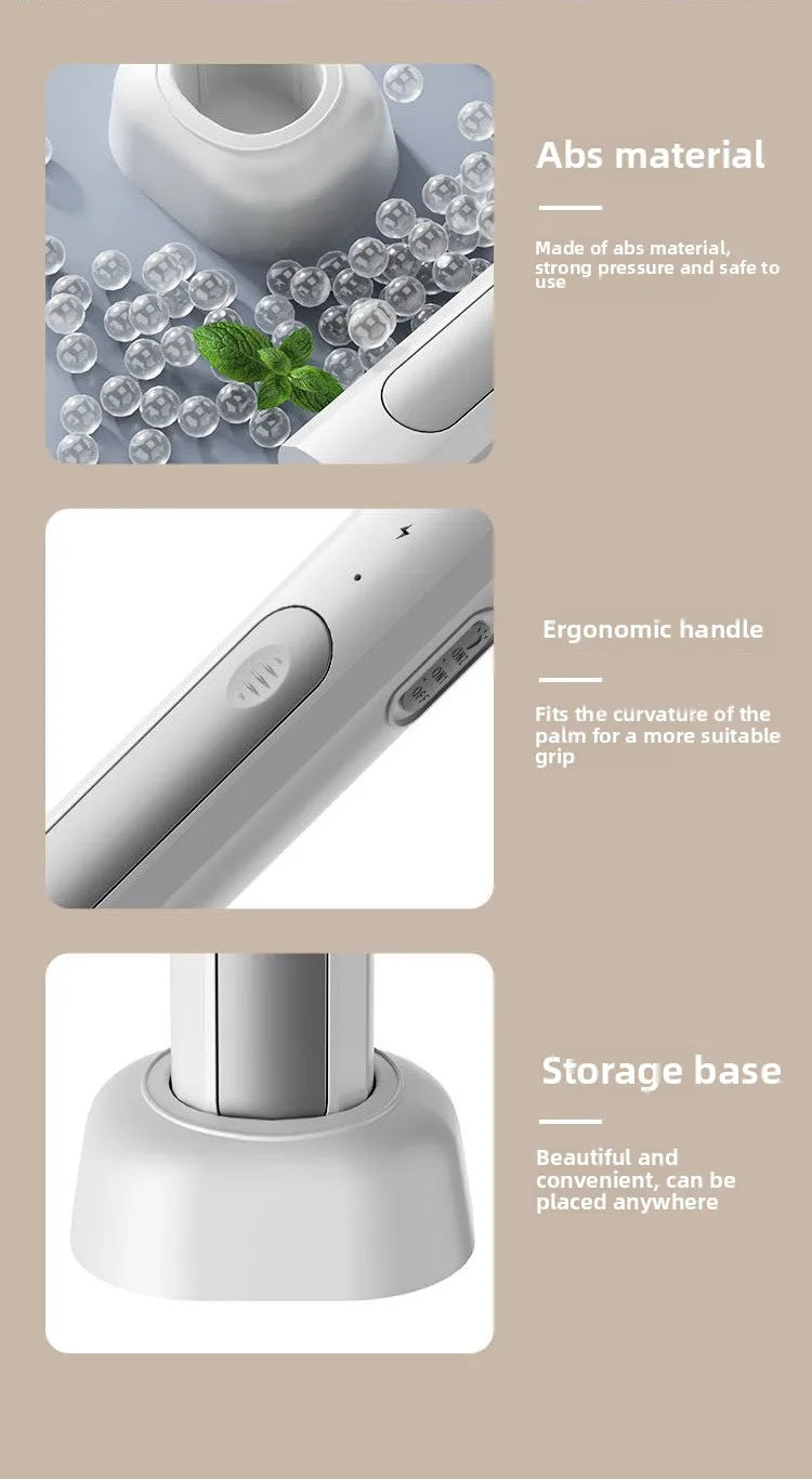 Tapette électrique anti-moustiques et lampe répulsive, Rechargeable par USB + Base, bâtons rechargeables, dispositif anti-insectes intérieur et extérieur 2 en 1