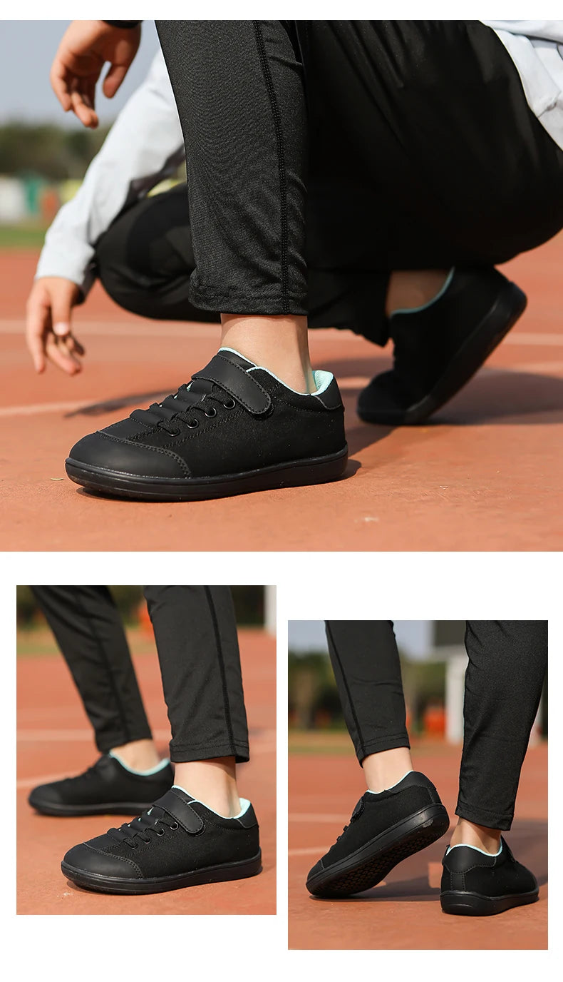 Chaussures pieds nus pour enfants, Version large, antidérapantes, pour garçons et filles, chaussures de Sport pour enfants, semelle saine zéro, respirantes