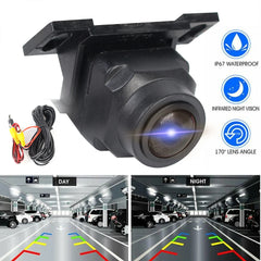 Caméra de voiture CCD haute définition AHD objectif Fisheye 1280x1080P 170 grand Angle Starlight Vision nocturne caméra de recul