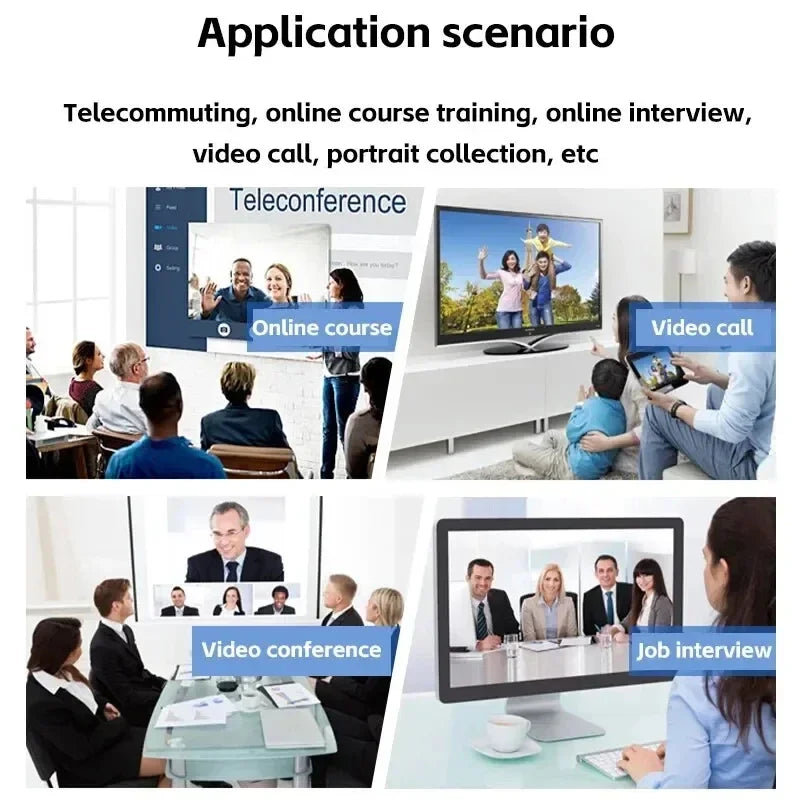 Caméra ordinateur HD USB caméra construite USB réseau caméra Web pour le travail avec trépied de Microphone