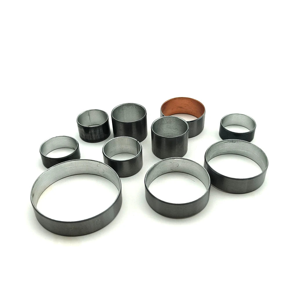 TRANSPEED DPO AL4 – Kit de joints d'étanchéité en Bronze, 10 pièces, bague de Transmission automatique, joint torique, pour Peugeot 307 Citroen Renault, accessoires de voiture