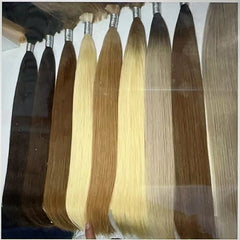 Cabelo Humano Original naturel approprié mourant toutes les couleurs cru vietnamien vierge 100% Extensions de cheveux humains