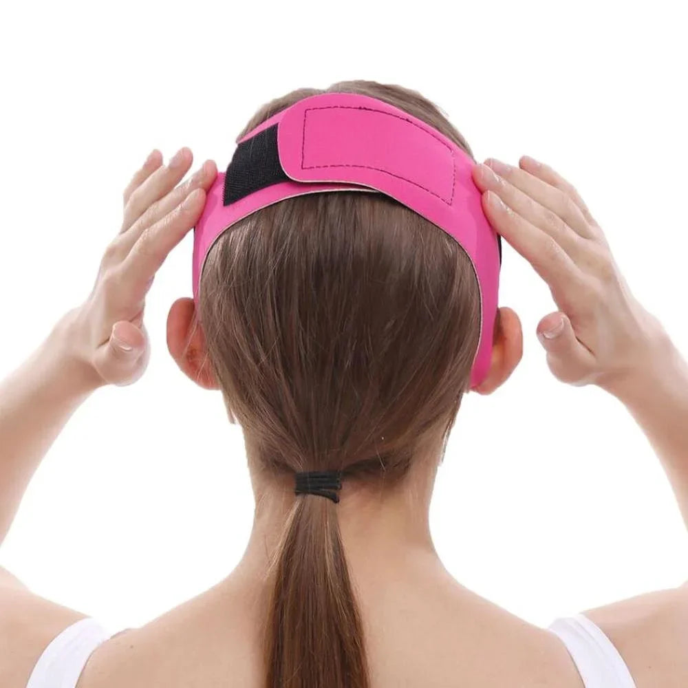 Bandage élastique amincissant pour le visage, ligne en V, façonnant le menton et les joues, ceinture de Massage du visage, soins de la peau, outils de beauté