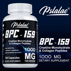BPC-159, créatine monohydrate et peptides de collagène – Soutient la récupération musculaire et athlétique, améliore l'énergie et l'endurance