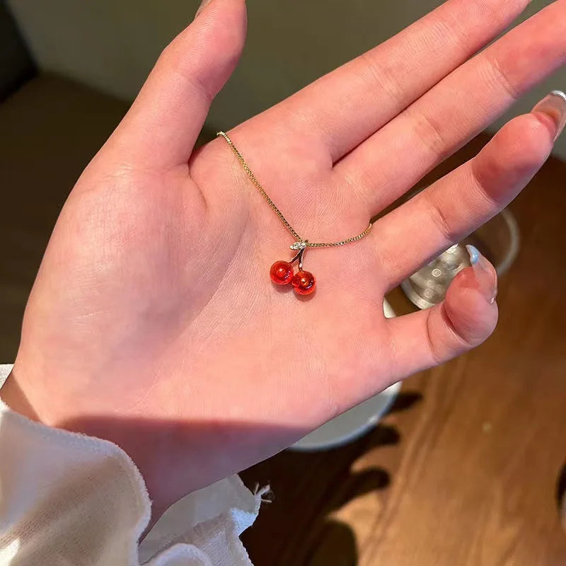 Collier de personnalité pour femme, bijoux de mariage, cadeaux d'anniversaire, vin rouge, aucun pendentif couleur or, ensemble de boucles d'oreilles, mode