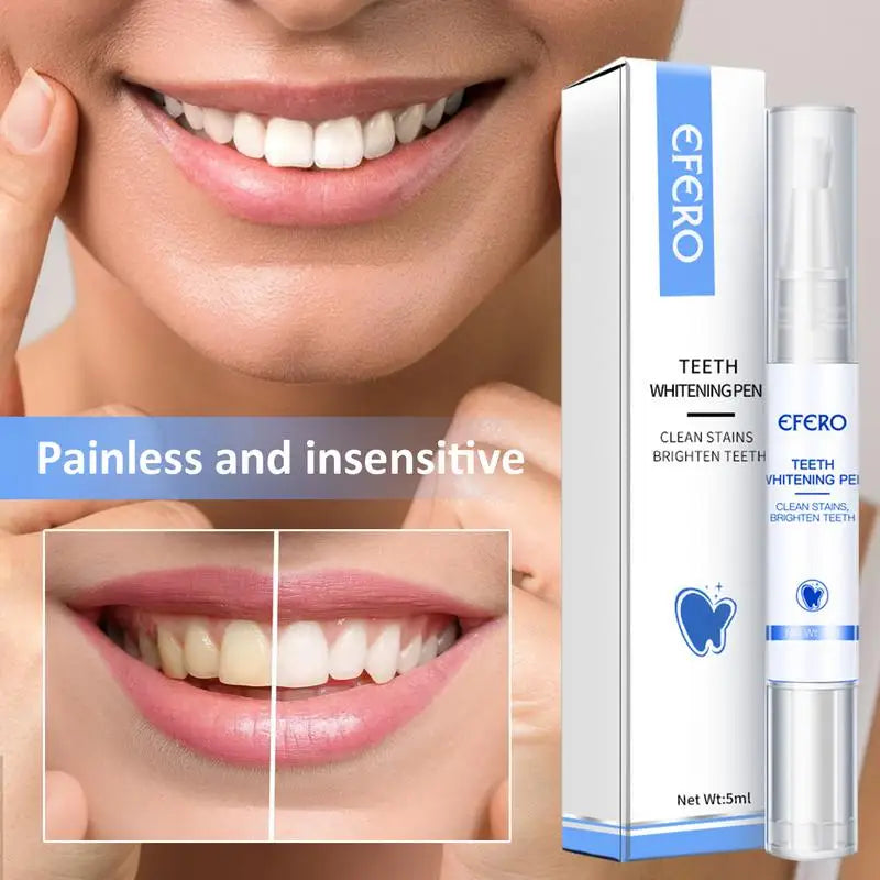 Stylo de blanchiment des dents brillant, gel dentaire, élimine rapidement les dents SAF, nouveau
