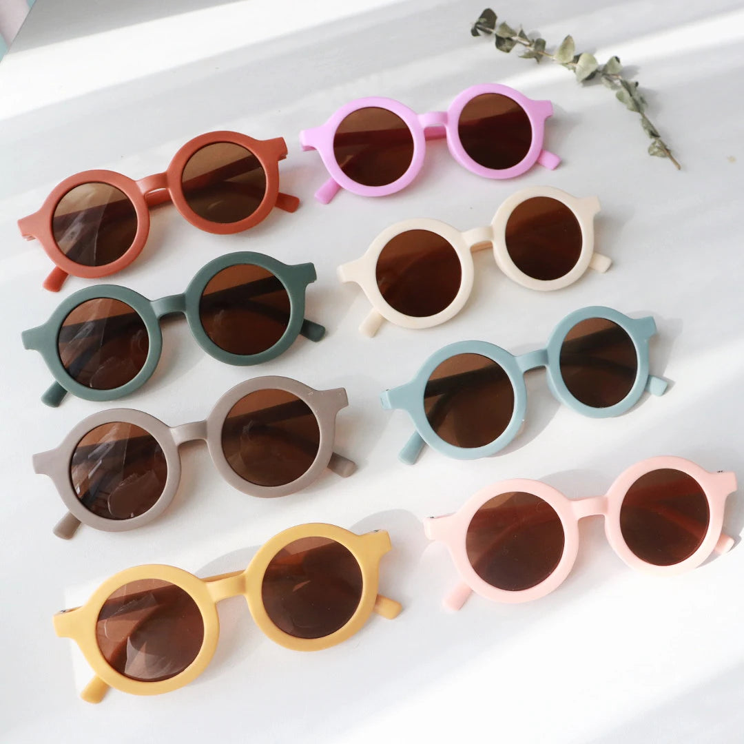 Lunettes de soleil mignonnes pour bébé, lunettes de soleil pour enfants, outil de photographie d'extérieur pour bébé, accessoires de photographie de cent jours