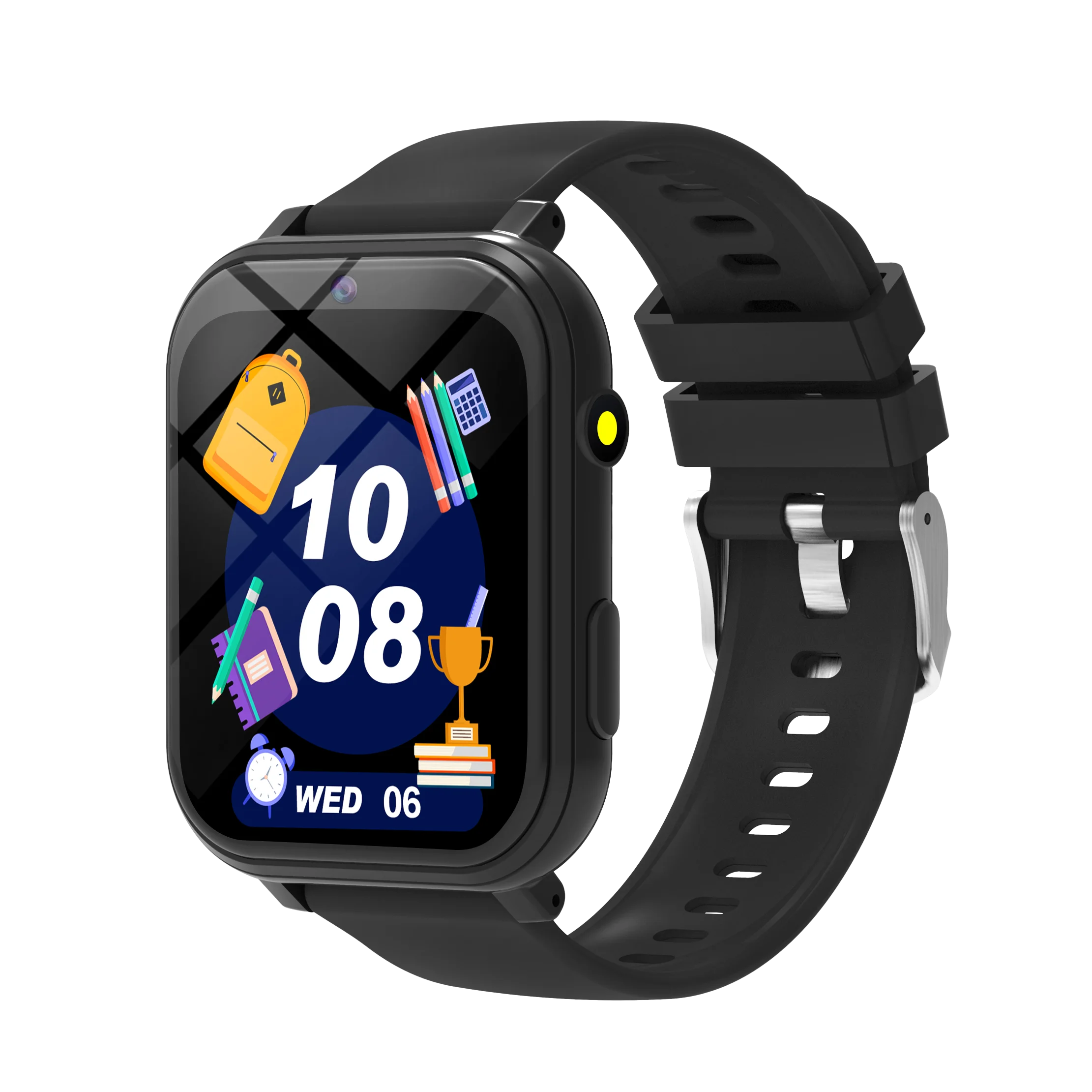 Nouveaux enfants Smartwatch jeux HD caméra frontale surveillance du sommeil lampe de poche électronique écran tactile alarme calculatrice cadeau garçons filles