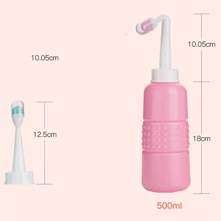 Baby Showers Mamma Peri Bouteille pour les essentiels post-partum Soins féminins MomWasher pour la récupération périnéale Nettoyage après la naissance 500ML