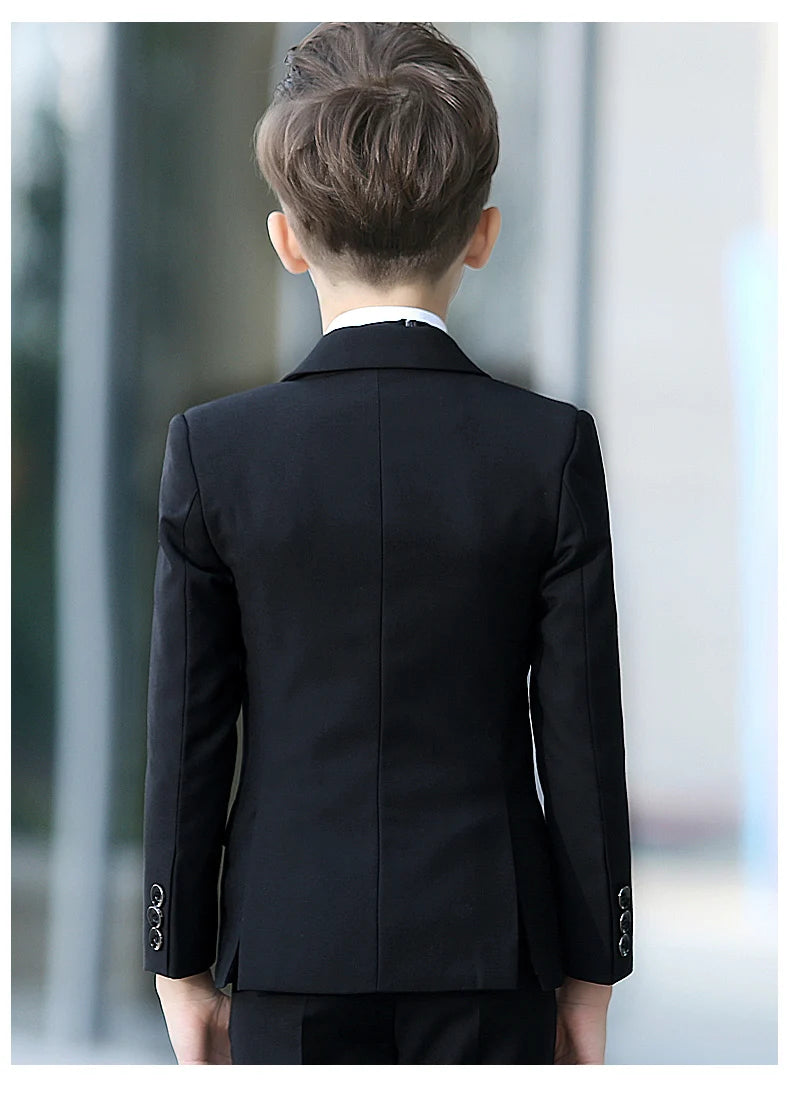 Formal suit for boys, for weddings, white party blazer, trousers, christening outfit, children's suit, prom tuxedo set for men and teenagers
