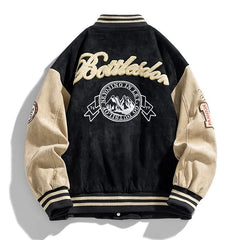 Nouvelle veste de Baseball hommes mode vestes brodées manteaux haute rue vêtements d'extérieur homme Bomber veste Hip Hop vêtements haut