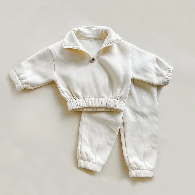 Ensemble sweat-shirt et pantalon Smile pour enfants, olympiques sportifs pour enfants, tenue chaude pour garçon et fille, vêtements pour enfants, automne et hiver