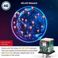 Localisateur d'huile de coupe de moto électrique, relais GPS 4G, pour voiture, camion, ACC remorqué, appel, alarme, système de suivi de Protection de sécurité