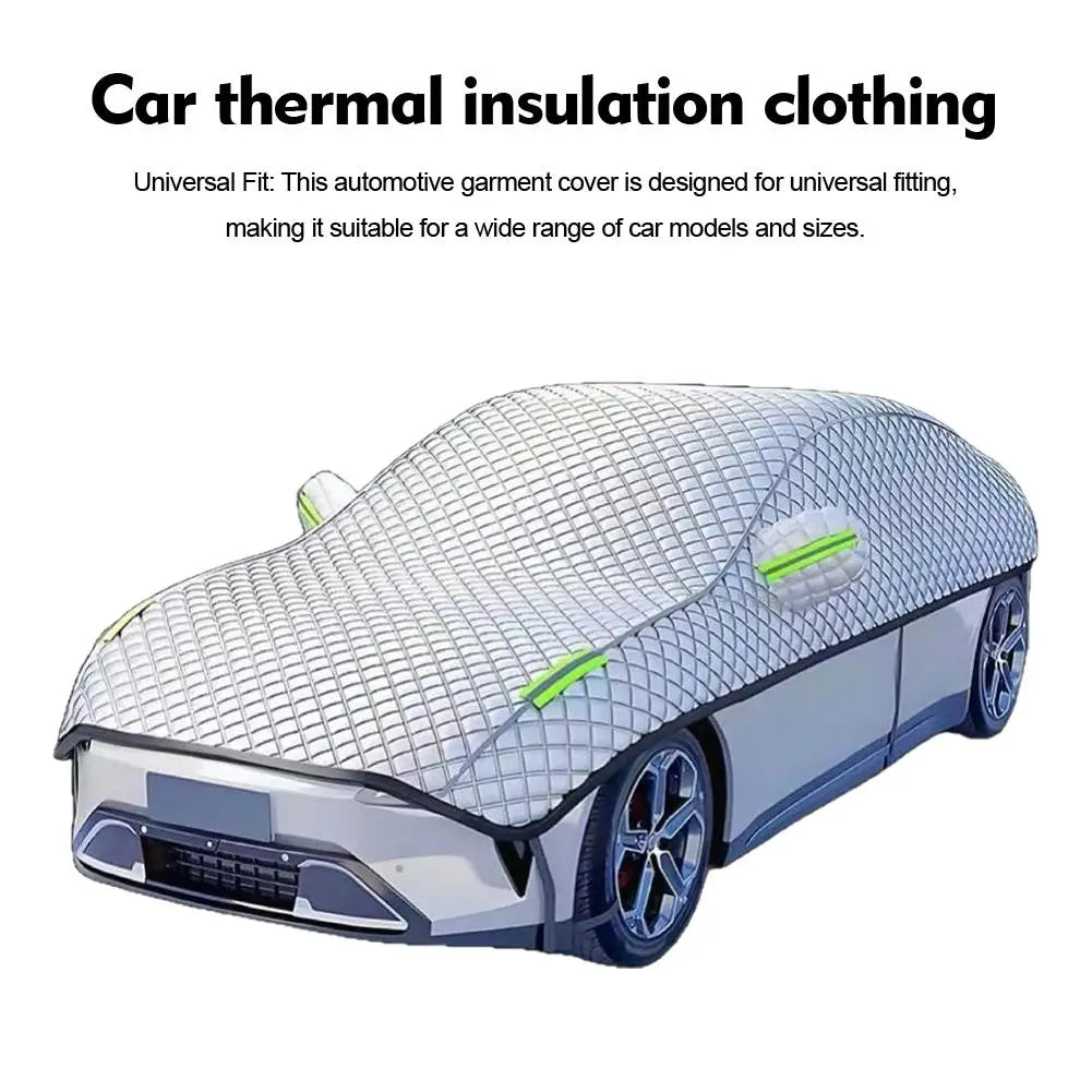 Outdoor car cover, waterproof, four-season windshield protector, hail protection, snow cover, sunshade, frost protection pieces