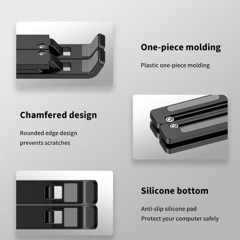Support réglable pour ordinateur Portable, Support d'ordinateur pour Macbook Air Pro, accessoires, Base pliable pour Pc