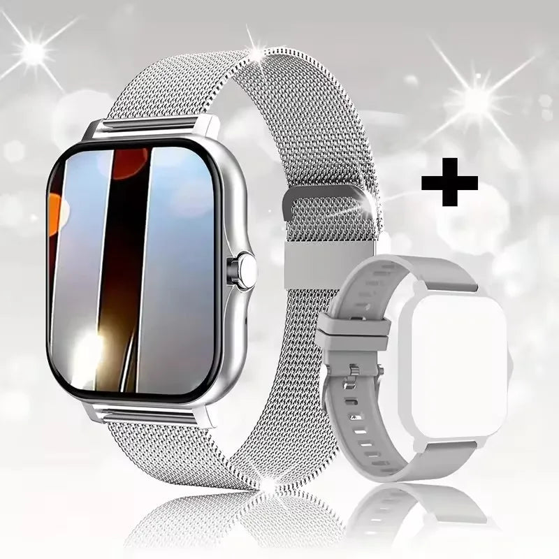 Nouvelle montre intelligente 2.01 pouces HD affichage réponse faire appel Message vue Modes sportifs smartwatch bricolage cadran prévisions météorologiques hommes femmes