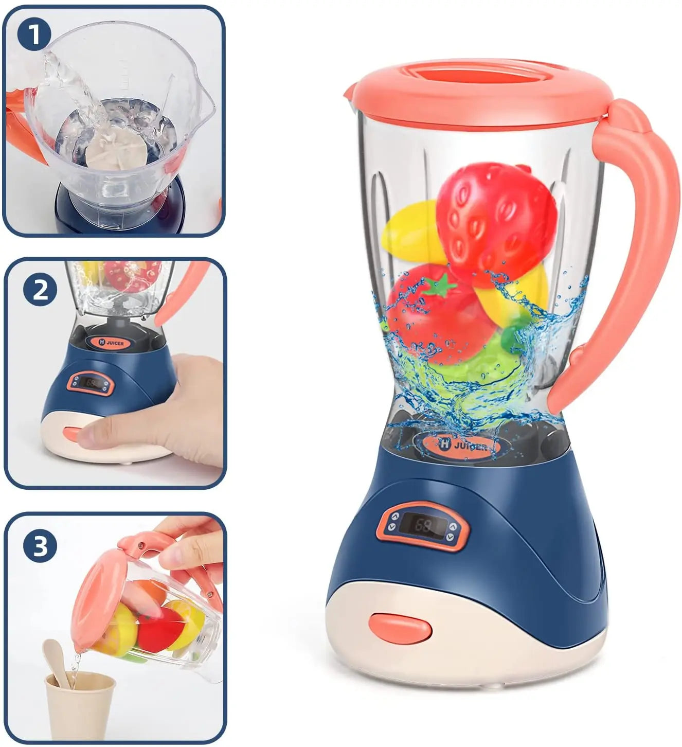 Ensemble de jeu de cuisine électrique interactif pour enfants, Mini Simulation d'appareils ménagers, jouet léger, cadeau, jeu de rôle de cuisine