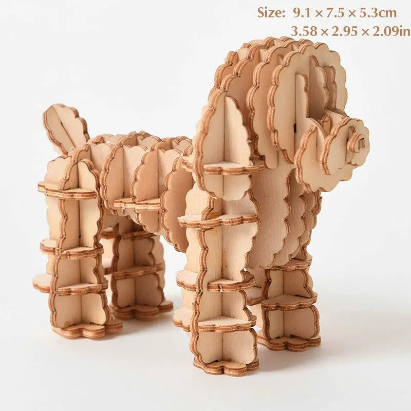 Puzzle 3D en bois, modèle de jouet mécanique fait à la main, jeu de construction, à assembler, modèle de bateau, ornement, cadeau de noël, 1 pièce