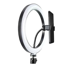 Anneau lumineux pour selfie en direct, tuyau flexible, clip pour téléphone portable, support rapide, adapté pour smartphone