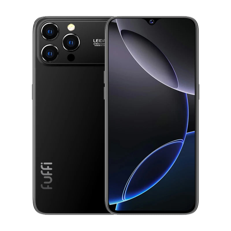 Vision mondiale 17 Pro Max Smartphone 5G Android 12 8GB RAM 512GB ROM 6.3 pouces téléphone 2280x1080HD 24 + 48MP 4 5G réseau téléphone portable