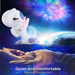 Projecteur d'étoiles pour enfants, veilleuse avec télécommande 360 ° Éclairage de galaxie de nébuleuse d'astronaute de conception réglable pour enfants adultes