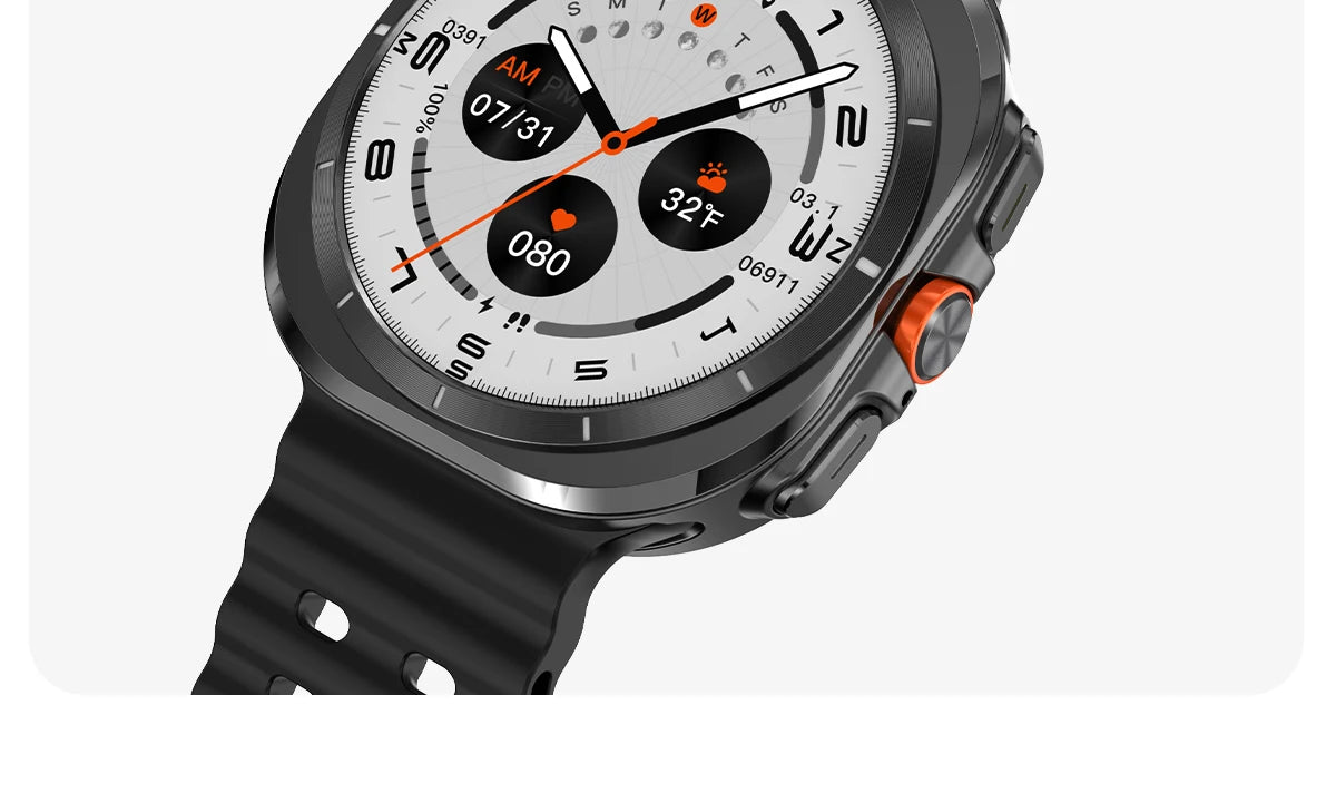 2025 nouvelle montre DT 7 montre Ultra intelligente hommes 32GB mémoire vidéo GPS NFC 47mm AMOLED Fitness sport Tracker santé montres intelligentes femmes