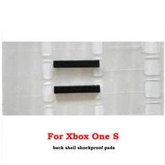 1 paire = 2 coussinets antichoc pour Xbox série X/S coque arrière LT RT tampons en caoutchouc pour Xbox One Slim Elite 2 manette de jeu amortisseurs Pad