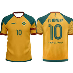 Jersey Anime Football Inama onze Joint impression 3D T-shirt hommes femmes mode surdimensionné à manches courtes hauts t-shirts vêtements de moto