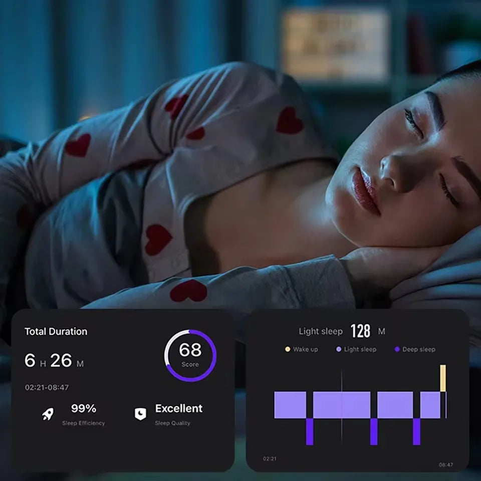 Anneau intelligent de pression artérielle, surveillance de la santé du sommeil, Mode multisport, smartring IP68, étanche, soins à distance pour hommes et femmes