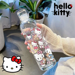 Hello Kitty bouteille d'eau haute capacité bouteille de Sport de mode bouteilles de voyage portables Fitness en plein air Sport bouteille de boisson enfant