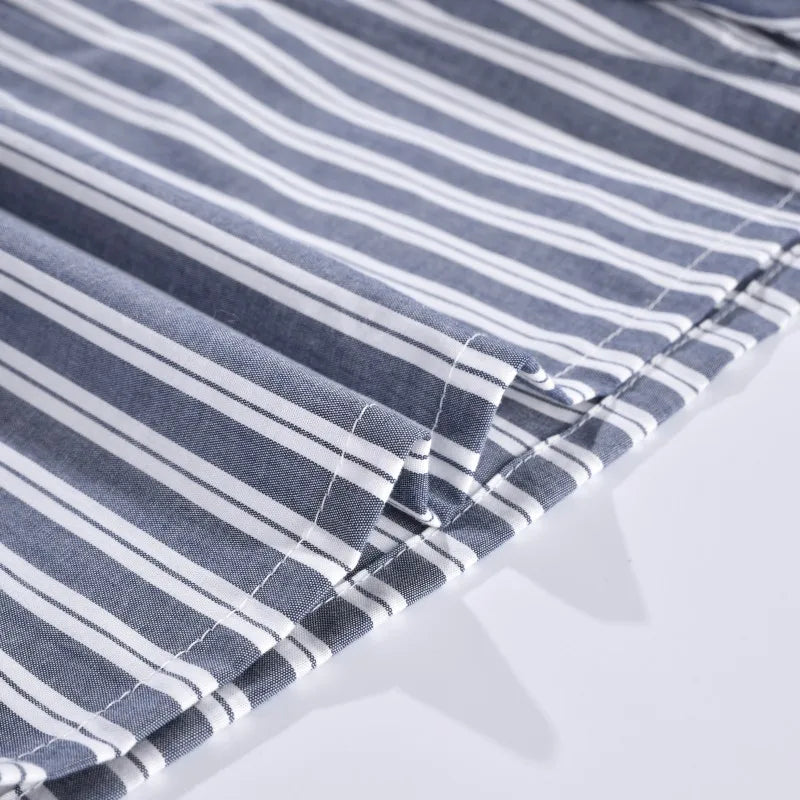 Men's Underwear Boxer Shorts Casual Cotton Sleep Briefs Homewear Men's Arrow Striped Plaid Loose Comfortable Underwear