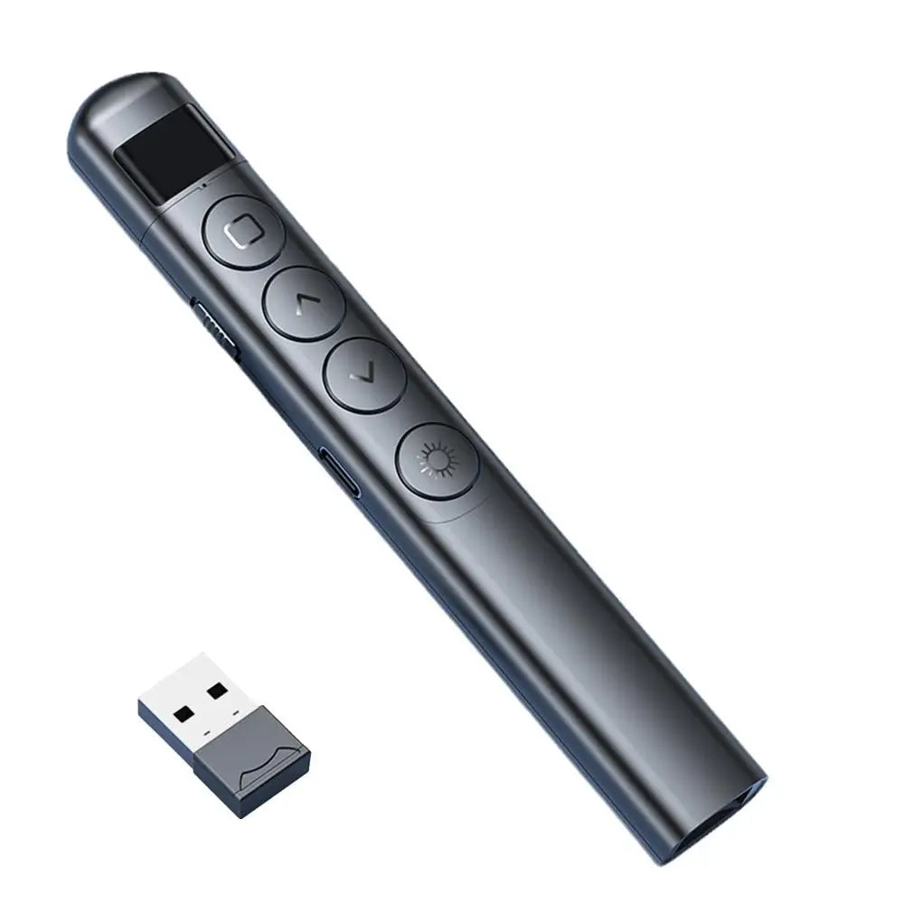Wireless presentation pen with infrared remote control, USB laser pointer, PPT page turner, PowerPoint slide budget