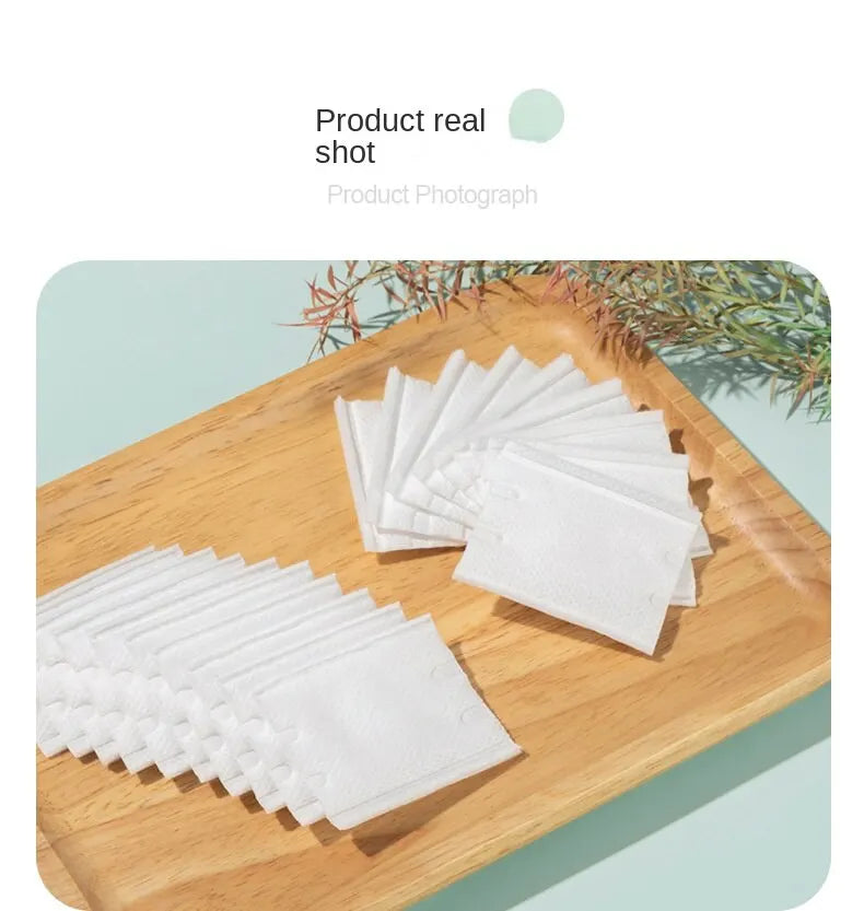 Coussinets de coton démaqucorporelle double face en forme de poulet, pour application de livres et de support de sacs pour le visage, portables, 240 pièces