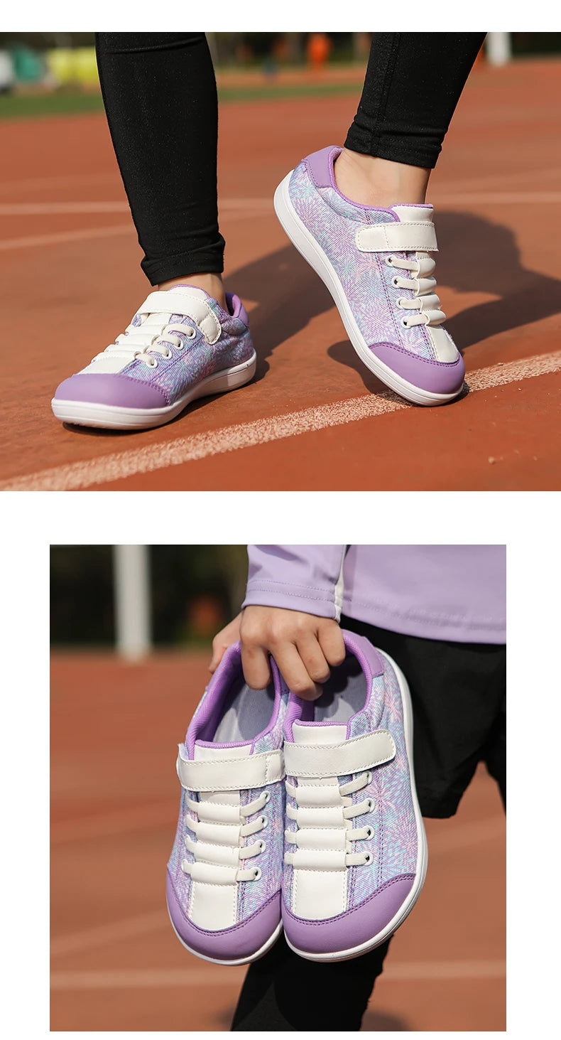 Chaussures pieds nus pour enfants, Version large, antidérapantes, pour garçons et filles, chaussures de Sport pour enfants, semelle saine zéro, respirantes