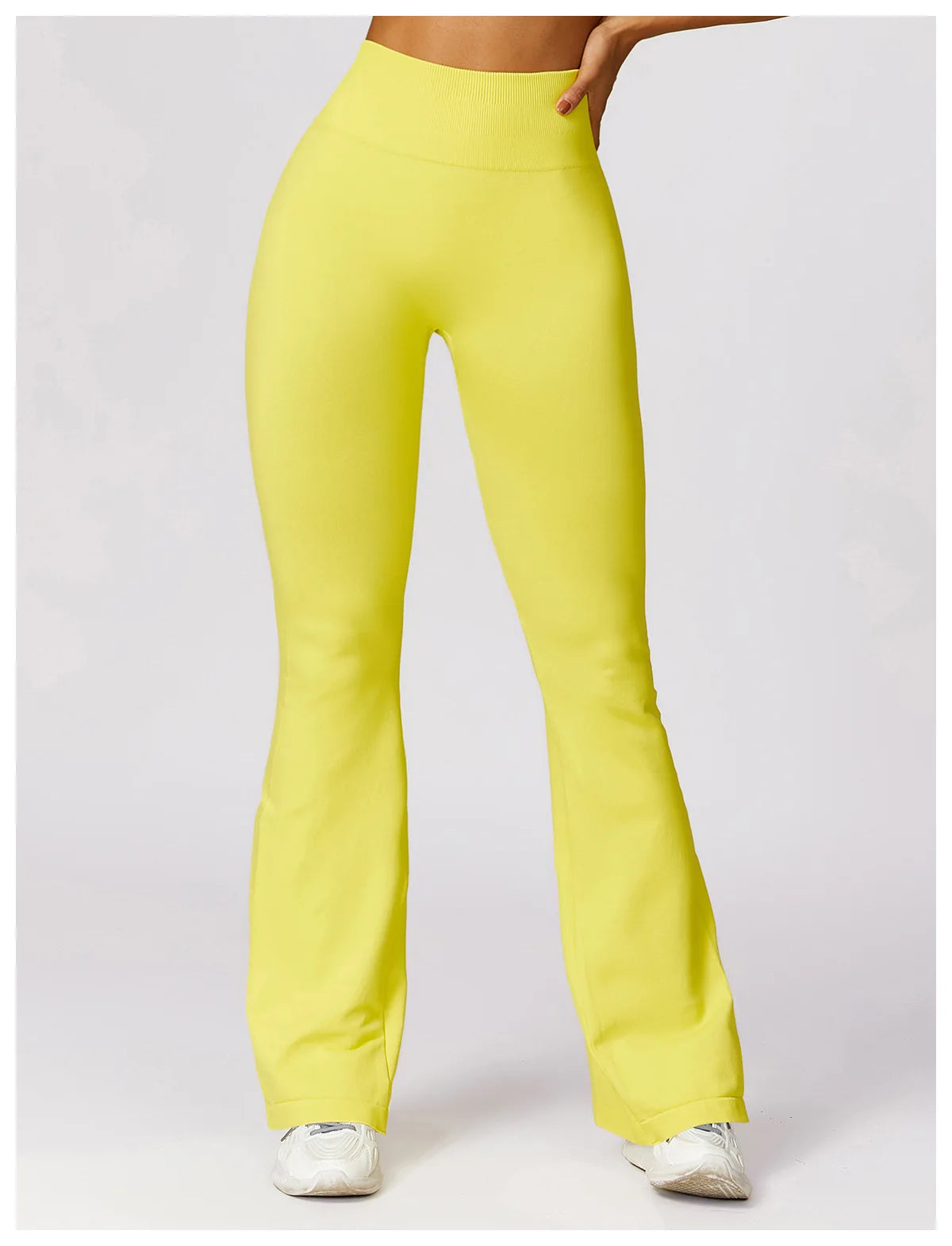 Leggings évasés sans couture pour femmes, pantalons évasés, pantalons de yoga, taille haute, pantalons à jambes larges, pantalons de sport évasés, vêtements de danse, entraînement de gym, fitness