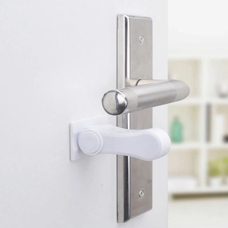 Serrure de sécurité universelle ABS pour bébé, dispositif de Protection de tiroir pour enfant, serrures Anti-ouverture sans vis pour porte de garde-robe de réfrigérateur